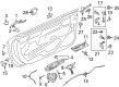 Diagram for 2023 Ford Mustang Window Regulator - MR3Z-6323200-A