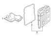 Diagram for 2021 Ford Edge Side Cover Gasket - K2GZ-7F396-B