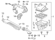 Diagram for 2023 Ford Bronco Sport Air Duct - LX6Z-9C623-F