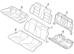 Diagram for 2024 Ford Mustang Seat Cushion - PR3Z-7663840-B