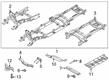 Diagram for 2021 Ford F-350 Super Duty Front Cross-Member - LC3Z-5019-B