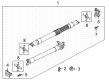 Diagram for 2023 Ford F-150 Slip Yoke - ML3Z-4782-B