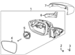 Diagram for 2020 Ford Escape Car Mirror - LJ6Z-17683-DB