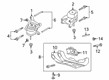 Diagram for 2022 Lincoln Aviator Engine Mount - L1MZ-6068-L