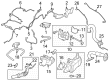 Diagram for 2023 Ford F-250 Super Duty Camshaft Position Sensor - P2GZ-6B288-C