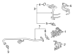 Diagram for 2023 Lincoln Navigator EGR Valve Gasket - ML3Z-9E464-A