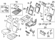 Diagram for 2021 Ford F-350 Super Duty Armrest - LC3Z-25644A22-CA