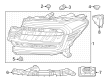 Diagram for 2022 Ford Expedition Headlight - NL1Z-13008-J