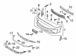 Diagram for 2022 Ford Mustang Grille - MR3Z-17K945-AA