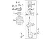 Diagram for 2024 Ford Mustang Coil Springs - PR3Z-5310-G