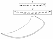 Diagram for 2020 Ford Explorer Emblem - LB5Z-9942528-H