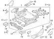 Diagram for 2024 Ford Mustang Seat Motor - EU5Z-14547-C