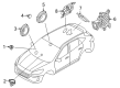 Diagram for 2022 Ford Bronco Sport Car Speakers - M1PZ-18808-B