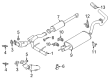 Diagram for 2022 Ford F-150 Exhaust Hanger - ML3Z-5260-B