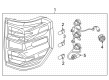 Diagram for Ford Maverick Tail Light - NZ6Z-13405-A