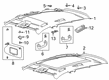 Diagram for 2022 Lincoln Corsair Sun Visor - LJ7Z-7804105-BA