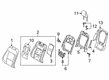 Diagram for 2022 Ford Explorer Seat Cover - MB5Z-7864417-HA