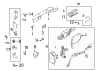 Diagram for 2022 Ford Bronco Door Lock Actuators - M2DZ-78264A27-E