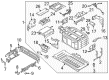 Diagram for Ford SSV Plug-In Hybrid Battery Cable - HG9Z-14290-AM