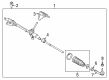 Diagram for 2022 Ford EcoSport Tie Rod - GN1Z-3280-B