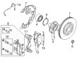 Diagram for Ford Maverick Wheel Hub - NZ6Z-1104-A