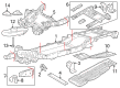 Diagram for Ford Front Cross-Member - FL3Z-5019-AL