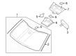 Diagram for 2022 Ford Expedition Windshield - NL1Z-7803100-A