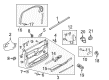 Diagram for 2023 Ford Expedition Window Switch - NL1Z-14529-FA