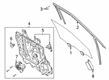 Diagram for Ford Police Interceptor Utility Window Run - LB5Z-7821597-C