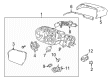 Diagram for 2021 Ford Expedition Car Mirror - LL1Z-17683-AA