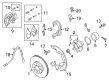 Diagram for 2021 Ford Transit Connect Wheel Bearing - 8V4Z-1215-C