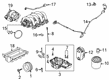 Diagram for 2024 Ford F-250 Super Duty Dipstick Tube - LC3Z-6754-A