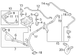 Diagram for 2024 Ford Mustang Cooling Hose - PR3Z-8075-H