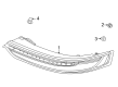 Diagram for Lincoln Corsair Back Up Light - LJ7Z-13405-F