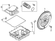 Diagram for Ford Mustang Transmission Pan - KR3Z-7A194-A