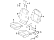 Diagram for Ford E-Transit Seat Cover - LK4Z-9964417-FE