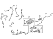 Diagram for 2022 Ford Bronco PCV Hose - MB3Z-6758-C