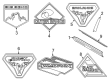 Diagram for 2022 Ford Bronco Sport Door Moldings - M1PZ-7820555-AB