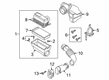 Diagram for Ford Police Interceptor Utility Air Duct - L1MZ-9B659-A