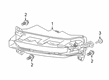 Diagram for Lincoln Navigator Fog Light - JL7Z-15201-D