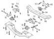 Diagram for 2023 Ford Transit Motor And Transmission Mount - LK4Z-7A033-B