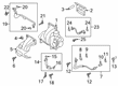 Diagram for 2023 Ford Explorer Exhaust Flange Gasket - L1MZ-9448-A