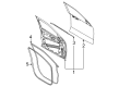 Diagram for Ford Maverick Door Seal - NZ6Z-6020531-A