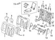 Diagram for 2020 Lincoln Nautilus Armrest - LA1Z-5867112-AB