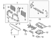 Diagram for 2020 Ford F-150 Air Deflector - JL3Z-8327-C