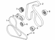 Diagram for 2020 Ford Mustang Serpentine Belt - KR3Z-8620-B