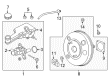 Diagram for Lincoln MKZ Brake Booster Vacuum Hose - HG9Z-9C490-G