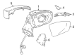 Diagram for 2021 Ford EcoSport Car Mirror - GN1Z-17682-Y