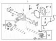 Diagram for 2023 Ford Bronco Axle Shaft - MB3Z-4234-C