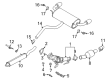 Diagram for Ford Bronco Sport Exhaust Flange Gasket - LX6Z-5A215-A